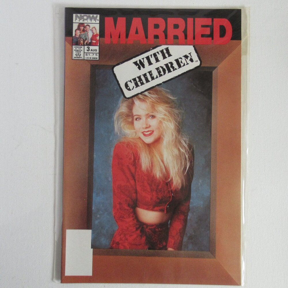 Married with Children, Comic book, #3, Vintage TV, Christina Applegate, 90s